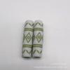 Em estoque atacado cabelo colorido grande buraco trança contas redondas acrílico buraco reto barril contas cilíndricas bead tubo em forma de contas espaçadoras
