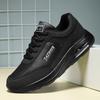 Outono e inverno couro transfronteiriço plus size almofada de ar sapatilha sapatos femininos sapatos casuais feminino estudante tênis de corrida sapatos de viagem