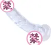 Dildo Artificial Jingyao, Suave y Realista, Dispositivo de Masturbación Manual de Inserción y Empuje Femenino, Productos para Adultos al por Mayor