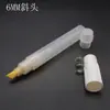Marcador de varilla vacía accesorios para marcador juego de bolígrafos acrílicos tubo vacío portalápices de pintura tiza líquida bolígrafo de alcohol tubo vacío