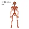 Decoraciones de Esqueleto de Animal de Simulación Adornos de Terror Accesorios para Diseño de Bar Casa Embrujada Esqueleto de Plástico de Halloween en stock
