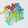 Envío gratis canicas para damas juego clásico a la antigua piezas de ajedrez cuentas de vidrio de 16 mm Bola juego de 6 colores