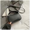 Nuevo Bolso de Mano para Mujer 2026, Bolso Pequeño Cuadrado, Moda Estilo Coreano, Patrón de Lichi de Gama Alta, Bolso de Hombro y Cruzado de Moda