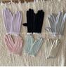 Guantes de Protección Solar para Exteriores Verano Coche Eléctrico Protección UV Pantalla Táctil Seda de Hielo Dedo Completo Transpirables Antideslizantes Conducción Mujer Delgados