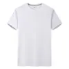 Camiseta de Seda de Hielo de Secado Rápido con Logo Impreso Personalizado, Ropa de Trabajo de Manga Corta para Verano, Camiseta Cultural para Maratón de Equipo, Ropa de Trabajo para Hombre
