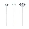Luminária LED de Poste Médio 12,15m 18m Luminária Quadrada de Poste Médio Luminária de Poste Médio para Estádio Luminária de Poste Médio Fixa Montada em Escada