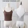 Camisola sexy de encaje de algodón puro con copas fijas incorporadas, cubre los lados del busto, moderna y se puede usar por fuera, con tirantes finos