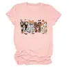 Amazon eBay nova estação independente casual fashion versátil feminina mama boo gola redonda manga curta camiseta para comércio exterior