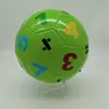 Reconocimiento de Números, Reconocimiento de Colores, Reconocimiento del Alfabeto para Niños, Juguete para Bebé de Fútbol 15cm, Pelota de Bofetada para Agarrar con la Mano para Jardín de Infancia, Pelota de PVC