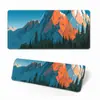 Alfombrilla de Ratón Extendida Estilo Antiguo Paisaje Extra Grande Oficina Antideslizante Resistente al Desgaste Pad de Escritorio Pad para Teclado de Juego Admite Personalización Según Dibujos