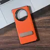 Nova Capa de Celular Huawei Matex6 com Suporte Anti-Queda Adequada para Matex5 Eixo Central Classe Executiva Capa Protetora Couro Masculino