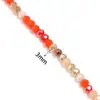 Cristal de Vidro Facetado Cor Mista Contas Planas para DIY Pulseira Colar Brincos Acessórios de Cabelo Joias Semi-Acabadas Contas Soltas Materiais