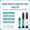 Cola Eletrônica Fixa para Cura UV Posicionamento de FPC Reforço Cola Sem Sombra Superfície de Cabo Flexível FFC Coberta com Cola UV