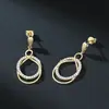 Collar Geométrico Europeo y Americano Anillo Infinito de Mobius con Moissanita Lujo Accesible Retro Collar de Plata de Ley S925 de Gama Alta