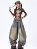 Ropa para Niñas de Jazz Danza Urbana de Moda Trajes de Presentación de Street Dance para Niños Estilo Dulce y Fresco para Grupos de Niñas Disfraces de Presentación de Baile para Niños