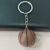 Llavero de simulación de fútbol transfronterizo 3.8cm llavero grande de baloncesto colgante paquete regalo de alrededor de la Copa del Mundo de fútbol