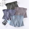 Ropa interior de algodón puro para hombre al por mayor bóxers de tiro medio talla grande para gordos talla grande gordos transpirables sueltos bóxers de verano