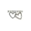 Aleación de Zinc Moda Hebilla de Conexión para el Pecho en Forma de Corazón Ropa Íntima Bikini Traje de Baño Ropa Accesorios para Equipaje Hebilla