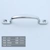Manija en U de Aleación de Zinc sin Perforaciones Manija Simple para Alacena Gabinete Manija de Montaje Superior para Gabinete de Armario Mueble Moderno