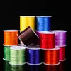 Corda Elástica Plana Círculo Grande, Resistente ao Desgaste, Adequada para Enfiamento de Contas, Pulseiras de Cristal, Fio Elástico Colorido, Joias Artesanais, Corda para Tecelagem, Atacado