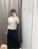 Roupas femininas japonesas solteiras primavera/verão 2024 nova saia longa elástica alta saia dividida absorvente de suor secagem rápida 468805