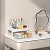 Caixa de Armazenamento de Cosméticos de Mesa Tipo Gaveta Armazenamento Multicamadas Grande Capacidade Porta-Joias Batom Produto para Cuidados com a Pele