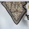 Pañuelo de Seda 70, Patrón de Espiga, Pañuelo Cuadrado para Cintura y Cuello, Pañuelo Decorativo de Alta Gama, Pañuelo Versátil, Nuevo Multicolor