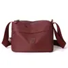 Bolsa de Hombro para Mujer Transfronteriza Modelo Nuevo 2026 Moda Ligera Versátil Gran Capacidad Nylon Resistente al Agua Bolso Cruzado