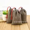 Bolsa de franela con cordón al por mayor bolsa de terciopelo bolsa de almacenamiento bolsa para empaque de joyería logo imprimible
