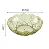 Prato de Frutas 2025 Novo Estilo Simples Acessível Luxo Casa Sala de Estar Mesa de Centro Prato de Doces Frutas Secas Sementes de Melão Prato de Lanches Prato de Exibição