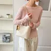Bolsa de Luxo de Alto Padrão com Padrão Trançado para Mulheres, Nova Moda Outono 2026 Bolsa Saco de Couro Macio, Bolsa de Ombro Único Transversal