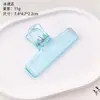 Pinza de Gel Acrílico para Macaron Pinza de Almacenamiento de Oficina Pinza para Diario Hecha a Mano Carpeta de Documentos Papelería de Oficina Carpeta de Archivos