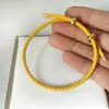 Pulsera de cuerda de cuero hebilla de 8 palabras pulsera de cuerda de cuero ajustable luantong pulsera versátil pulsera de año de nacimiento de pareja pulsera diy