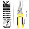 Alicates Eléctricos Pelacables para Electricista de Acero Inoxidable Pelacables Multifuncional con Filo Cortador de Cables Pinzas Cortacables Venta al por Mayor