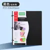 Novo Binder de 3 Furos Rosto de Gato Transfronteiriço do Xiaohongshu, Caderno de Folhas Soltas Padrão Americano, Pasta para Documentos, Binder de Escritório A4