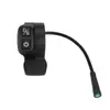 Adequado para Para-lamas Dianteiro e Traseiro, Luzes Laterais, Carregador, Acelerador de Polegar, Conjunto de Luzes Traseiras para Patinete Kukirin G2Master