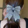 Pinza para el pelo de lazo completa de pedrería, estilo europeo y americano, muestra de fábrica, dropshipping