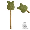 Suministros para mascotas transfronterizos: juguete masticable tipo paleta de hierba gatera, juguete para gatos duradero y para limpiar los dientes, juguete de snack para gatos