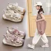 Zapatos de Moda para Niños Niños, Punta Cerrada Anti-Pateaduras Huecos Correa Única, Nuevo Estilo Verano 2025, Cómodas Sandalias Escolares para Niñas