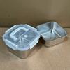[Producción directa y venta directa] Caja de conservación de alimentos de acero inoxidable 316 para el hogar, grado alimenticio, gran capacidad, almacenamiento sellado, lonchera portátil