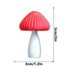 3DCT112 Pegatina Magnética 3D de Hongo Transfronteriza para Refrigerador Creativa Hongo Rojo Hongo Marrón Pegatina Magnética para Refrigerador