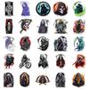50 Adesivos de Graffiti da Morte Personalizados Cross-border Hot Selling Cool Dark Wind Decorativo Celular Shell Copo de Água Adesivos de Skate