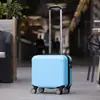 Venta al por mayor de fábrica Caricatura Maleta Pequeña Femenina 18 pulgadas Maleta de Cabina Mini Rueda Universal Maleta de Carrito para Niños 16 Maleta