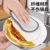 Esponja de Limpeza de Louça de Fio de Prata Dupla Face em Forma de 8 Pad de Limpeza de Cozinha Descontaminação Doméstica Pano de Prato Não Gorduroso Atacado