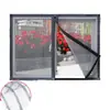 Estilo Zíper Encriptado Tela de Janela de Malha King Kong Anti-Mosquitos e Insetos Tela de Janela de Malha Velcro Autoadesivo Malha Simples Removível