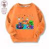 Cross-Border primavera e outono Garten de banban pelúcia classe jardim jogo fino suéter infantil top