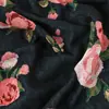Xiaoqingfeng Tela Jacquard de Rosa Maleta Cojín Decorativo Almohada Mantel para Sofá Tela para Cortina Fabricante Stock Disponible