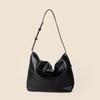 Bolso de Mano de Color Sólido Simple para el Trabajo para Mujer, Cuero Suave Elegante Versátil de Alta Gama, Bolso Tote con Cremallera de Gran Capacidad