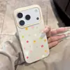 Flor de Corazón de Amor Aplicable para Funda de Teléfono iPhone 17 Pro Max Apple 16 Pro Estilo Coreano Anticaída 15 Moderno 14 Pro