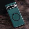Funda Adecuada para Teléfono Móvil Google Pixel10/11, Color Puro Textura de Cuero de Negocios Pixel 6/7/8/9A Funda Protectora Magnética